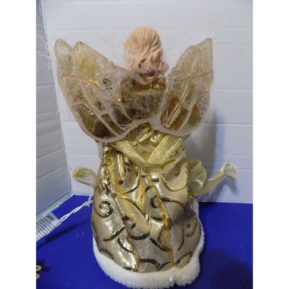 NEW Christmas Angel Tree Topper Figurine Light Up Holiday Decorations Nativity - Picture 6 of 6